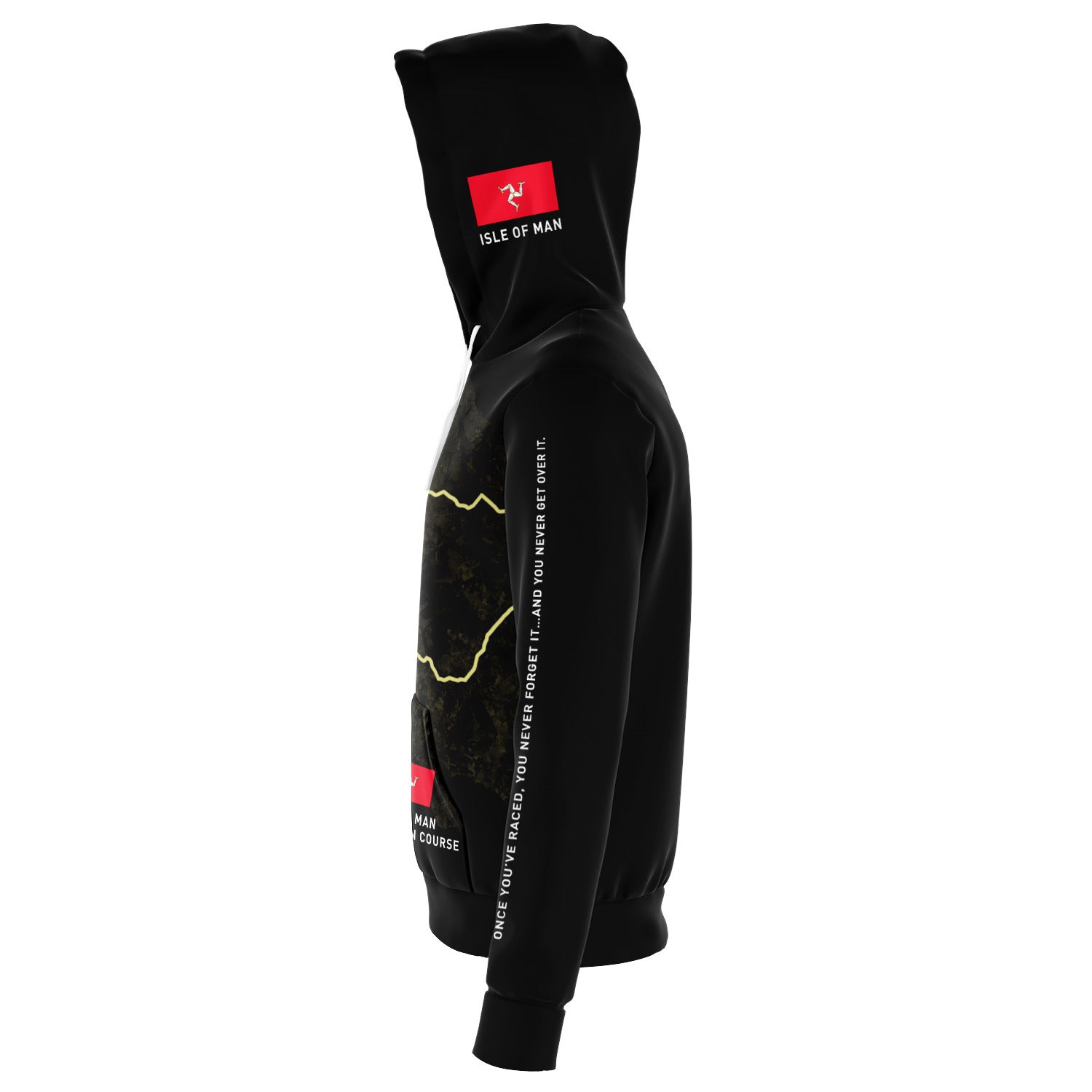 Isle of Man Black hoodie