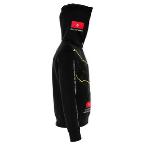 Isle of Man Black hoodie