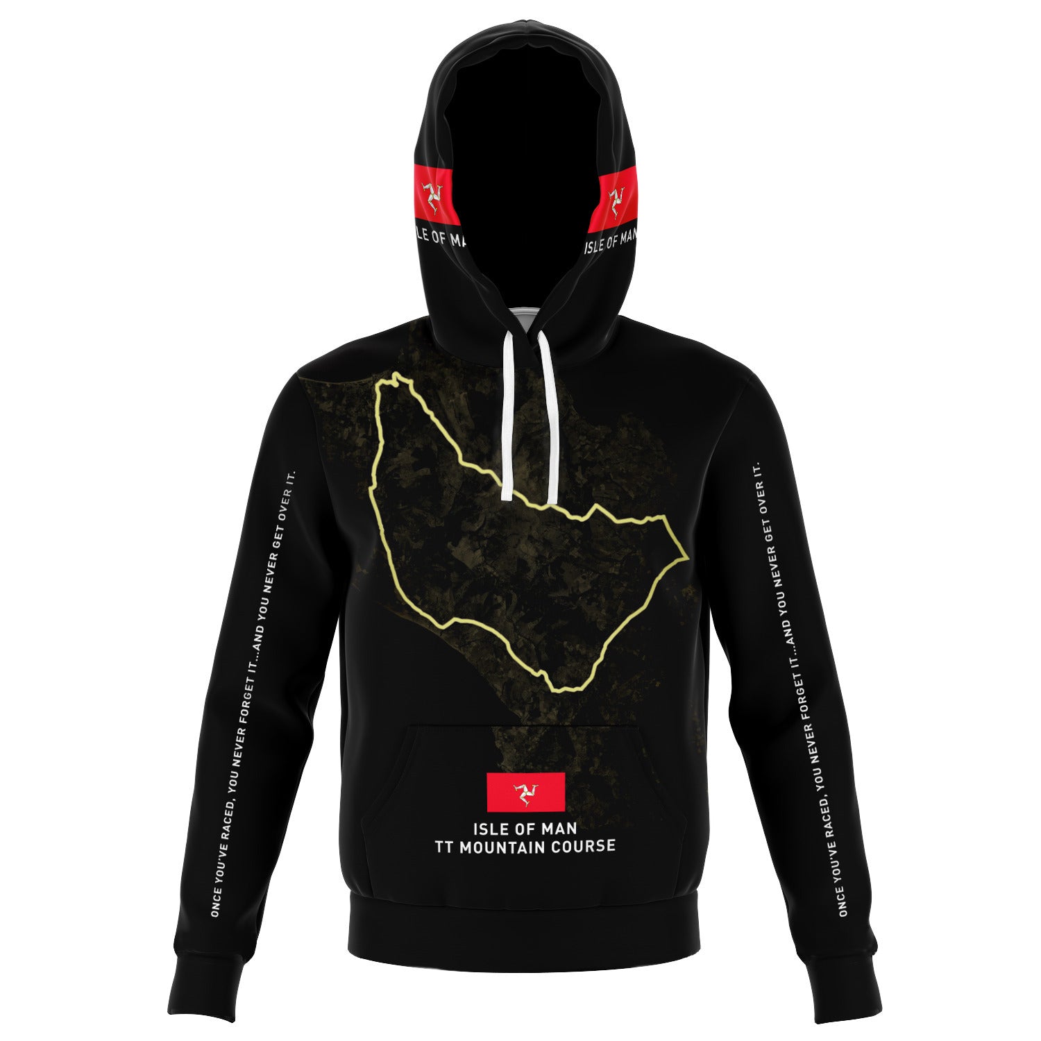 Isle of Man Black hoodie